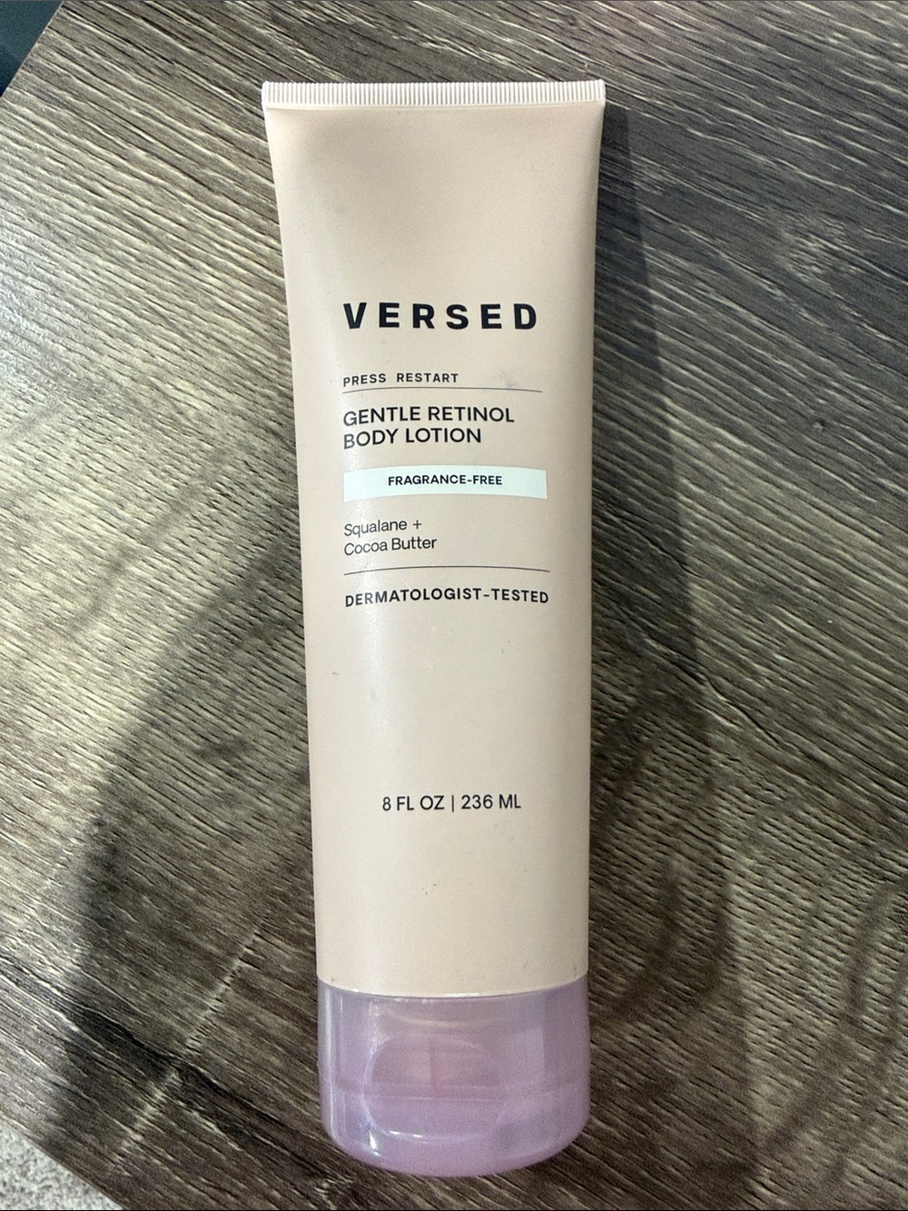 Versed Press Restart Retinol Body Lotion LARGE SIZE New